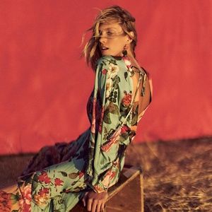 Anthropologie Farm Rio Marilla Maxi Dress XS